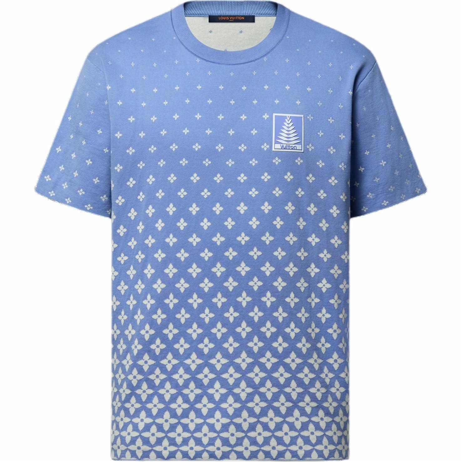 Футболка Louis Vuitton Ski FW24 Blue T-Shirt