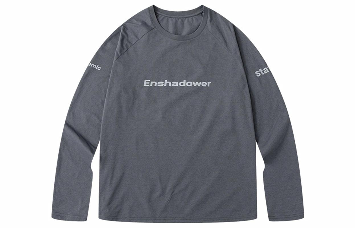 隐蔽者/ENSHADOWER ENSHADOWER Simple Sports Long Sleeve Tee