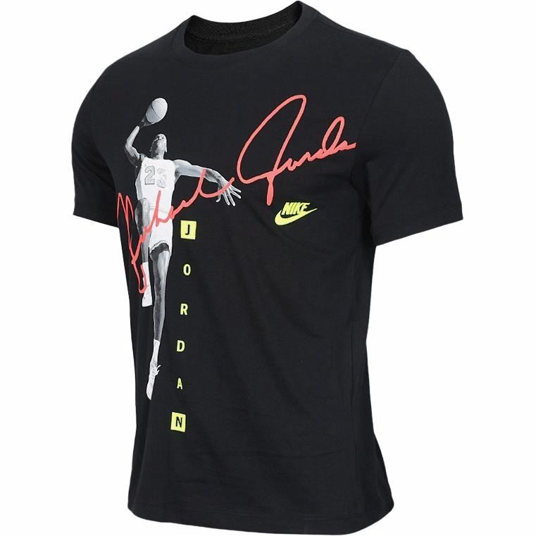 Футболка Jordan Ribbed Crew Neck T-Shirt Black
