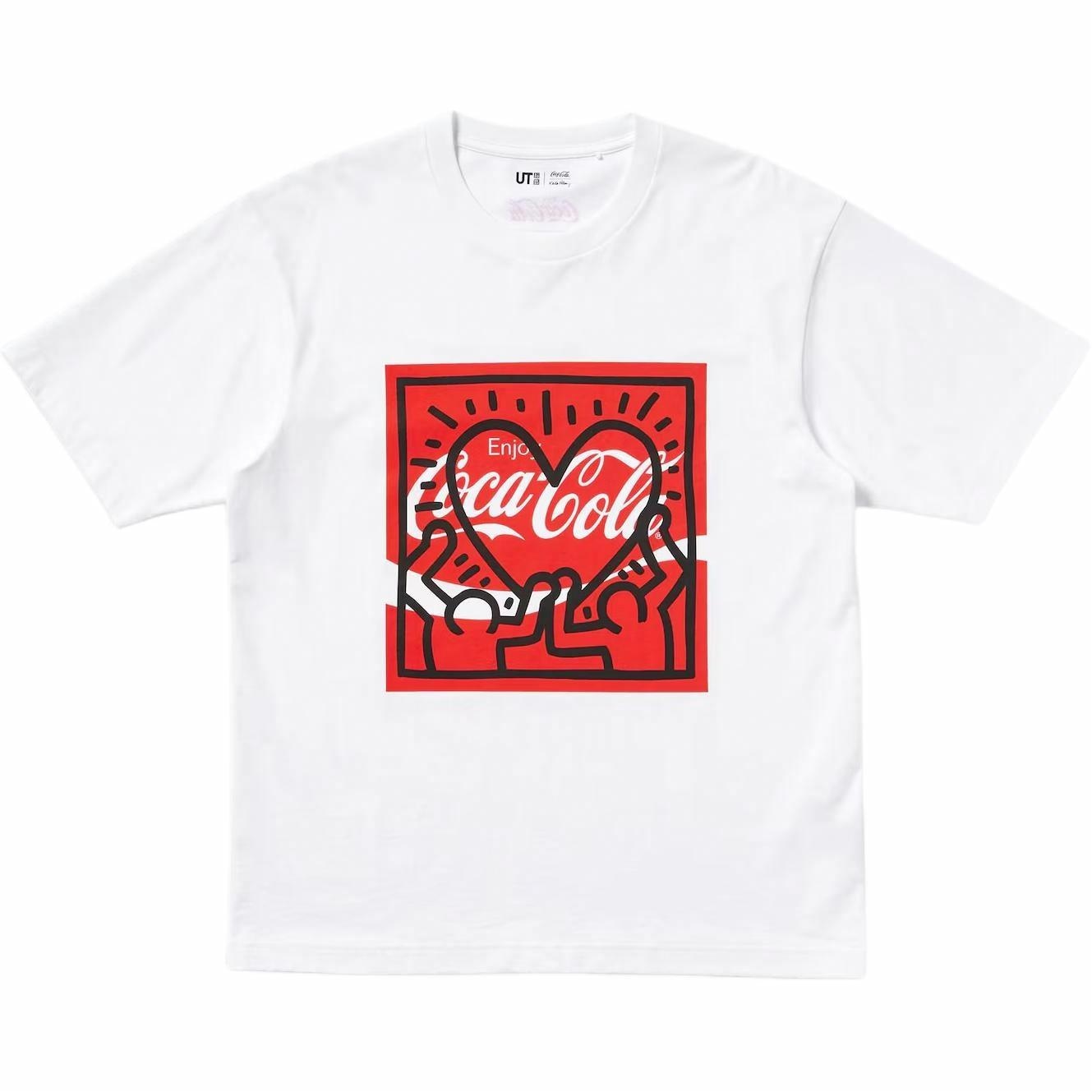 UNIQLO/优衣库 UNIQLO x Keith Haring x Coca-Cola FW24 White Tee