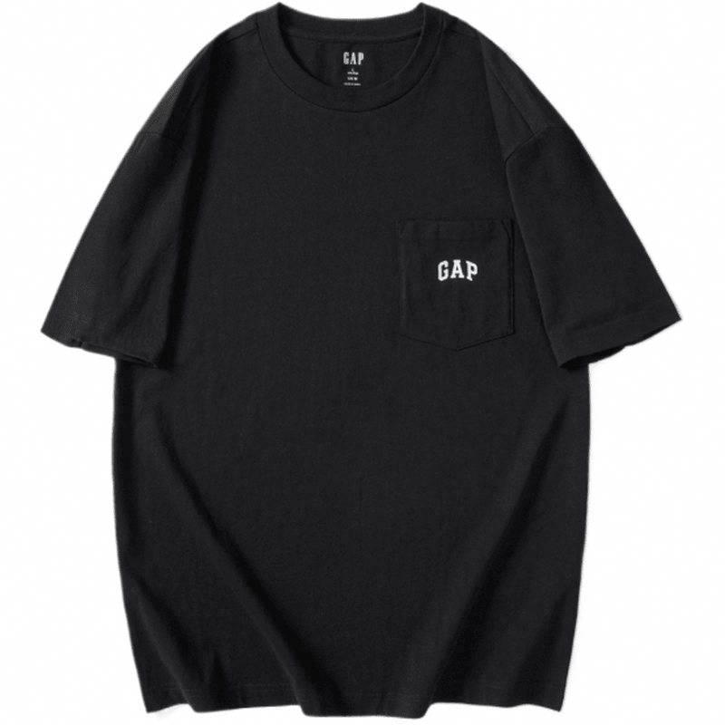 GAP Logo Pocket Tee Black
