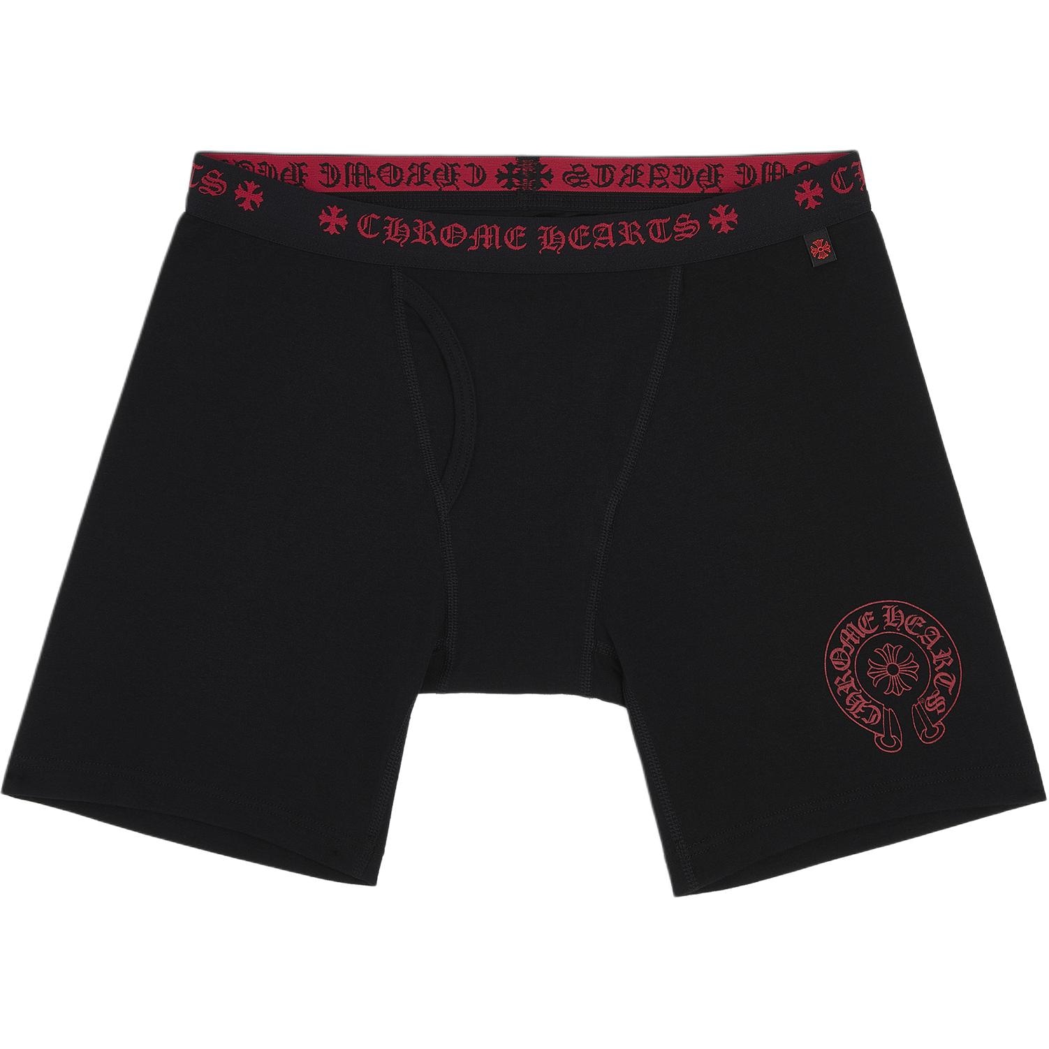 Chrome Hearts Long Underwear Black Red