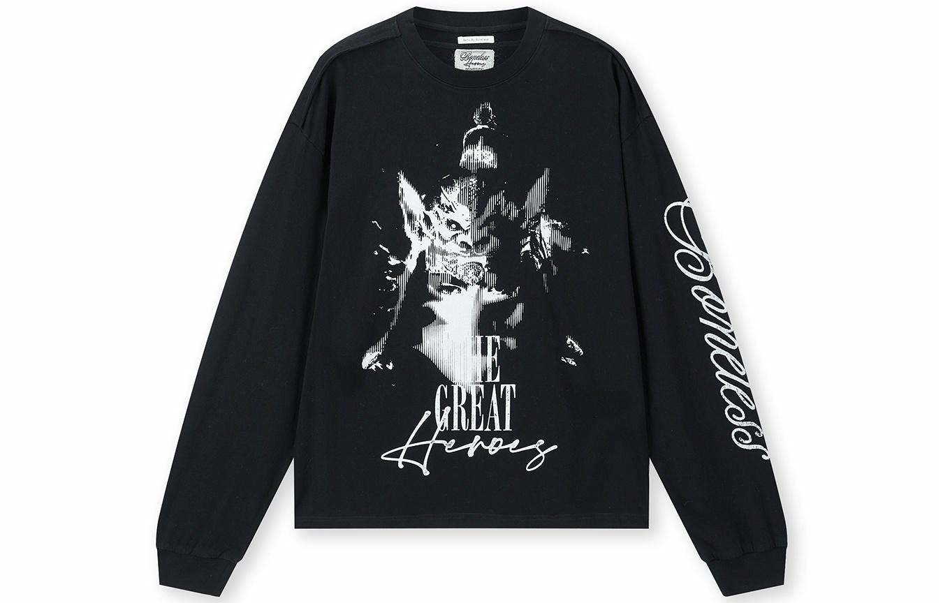 BONELESS Heroes Loose Fit Long Sleeve Tee