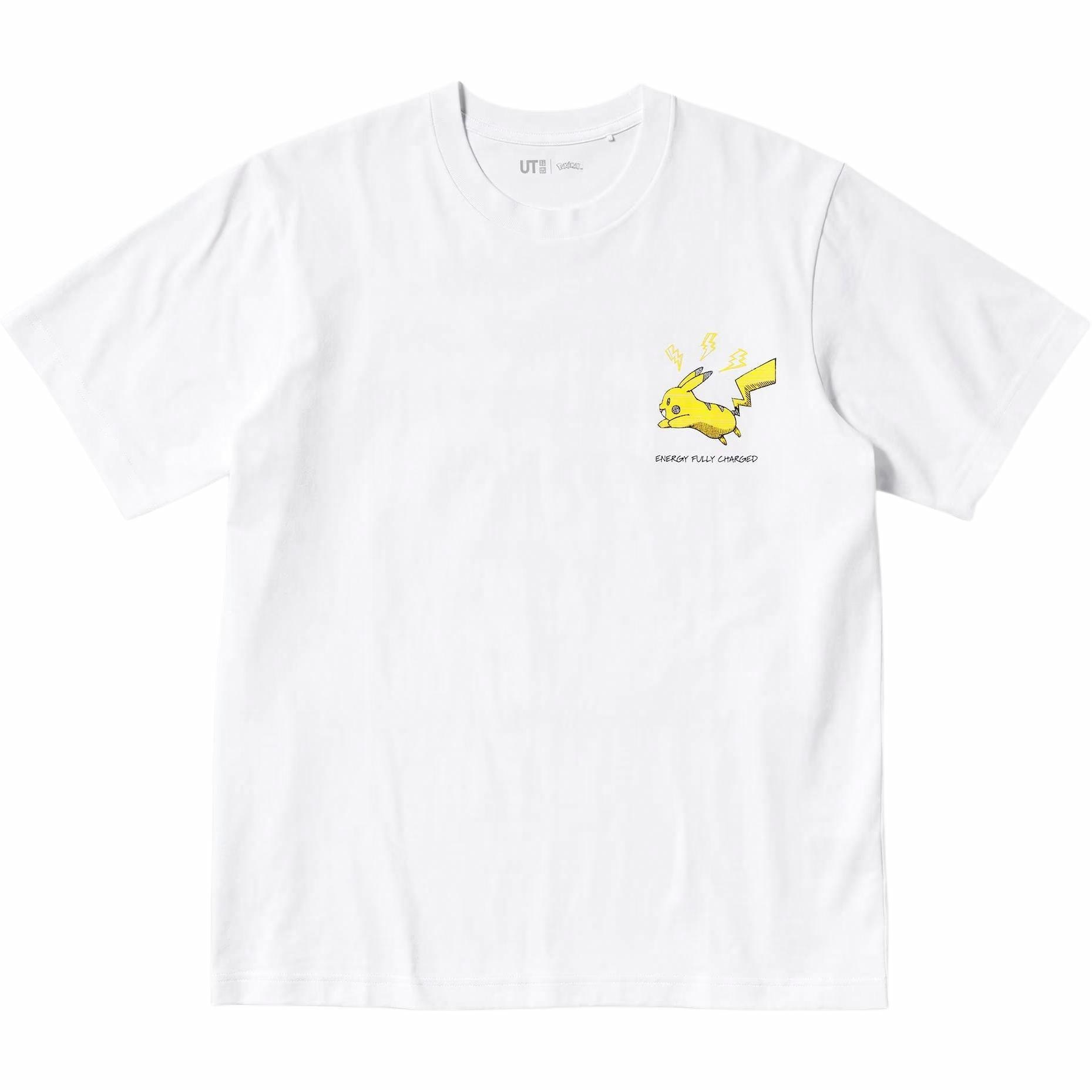 UNIQLO/优衣库 UNIQLO x Pokemon SS24 Graphic T-Shirt White