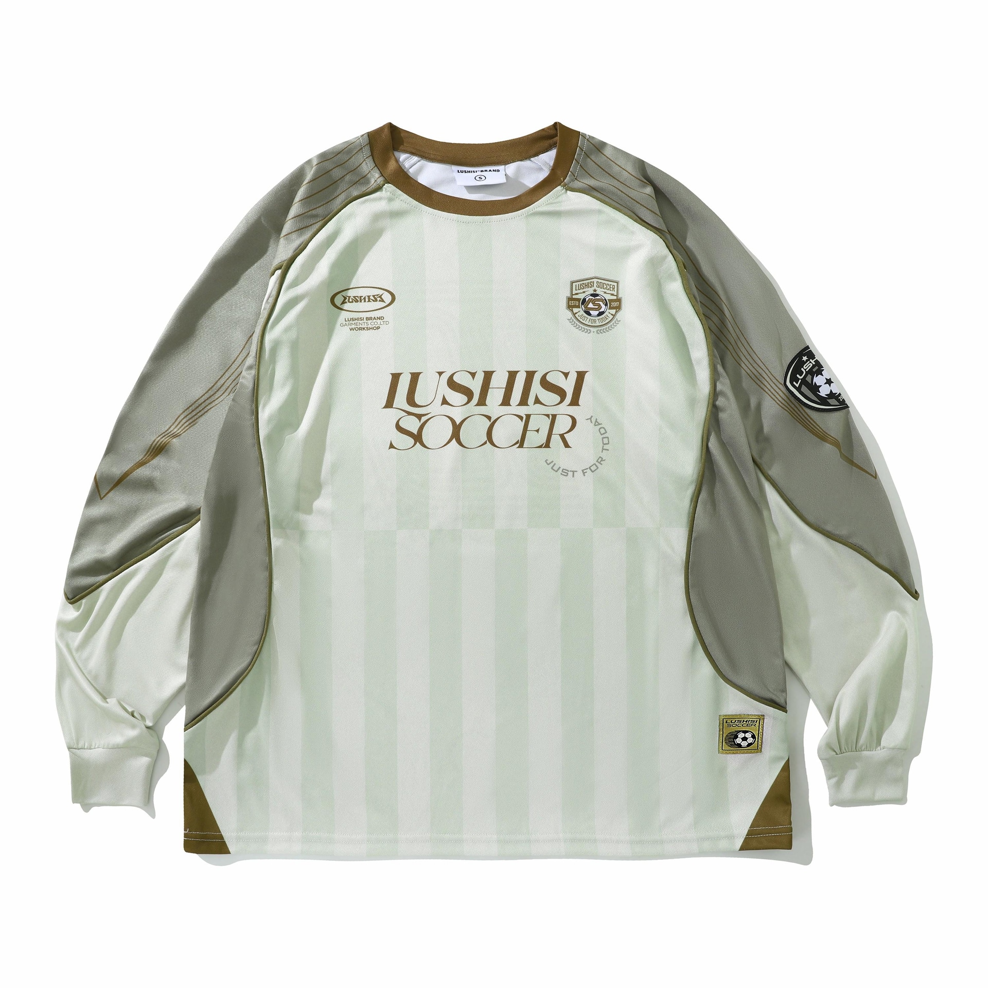 LUSHISI Football Crewneck Long Sleeve Tee — фото 10