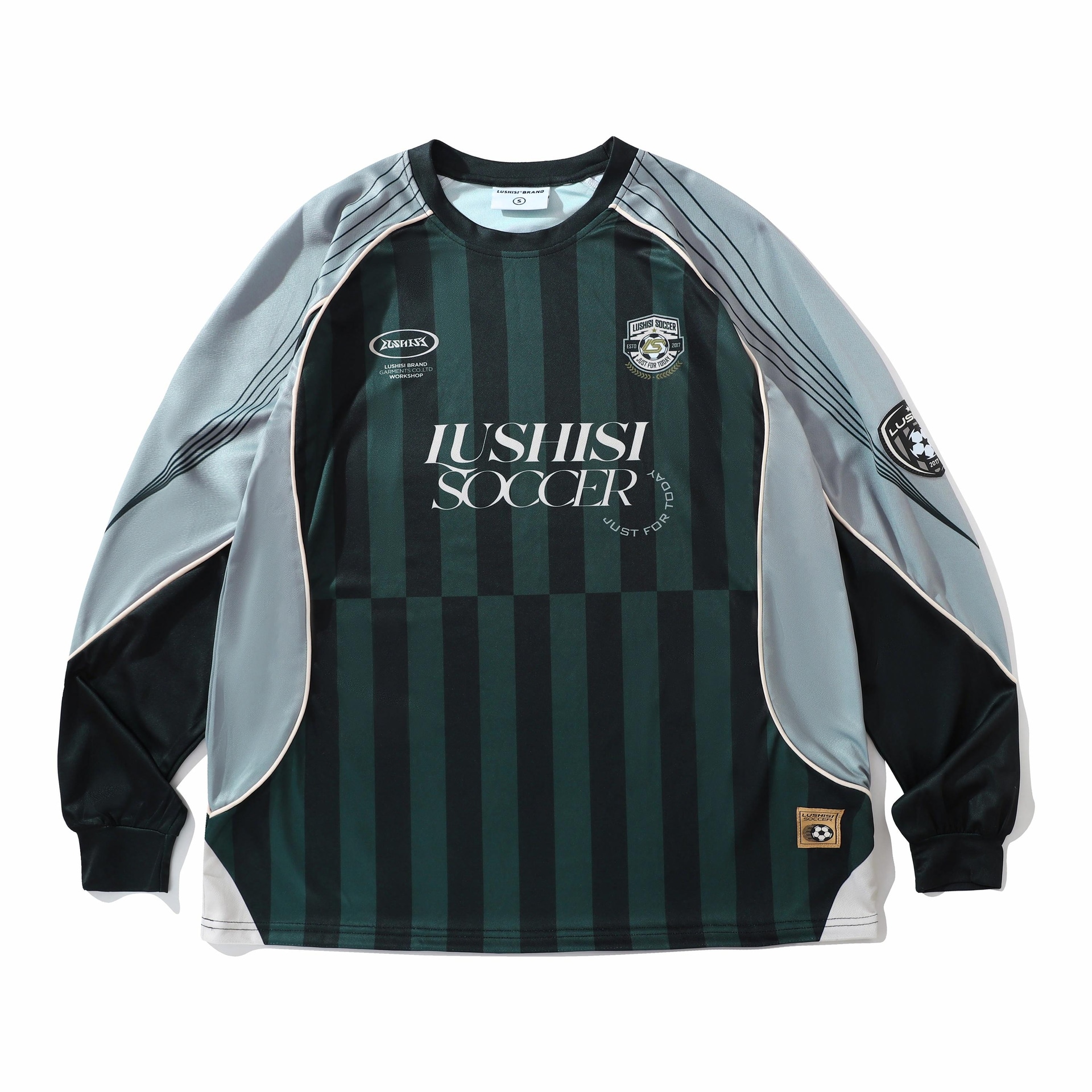 Футболка LUSHISI Football Crewneck Long Sleeve Tee
