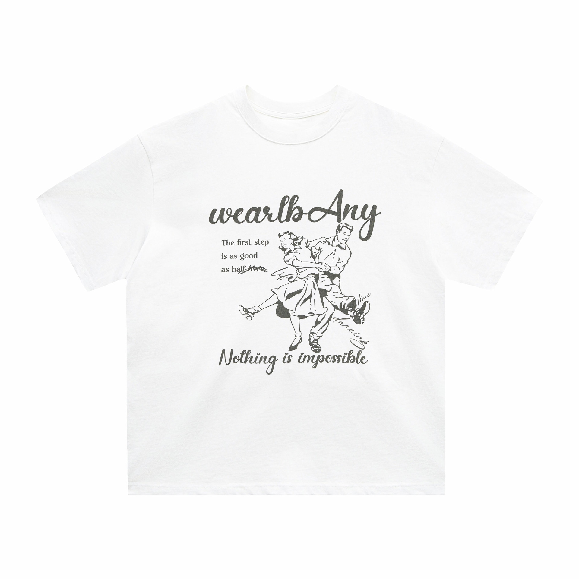 ANYWEARSTU ANYWEARLAB Retro Dancer Poster Tee