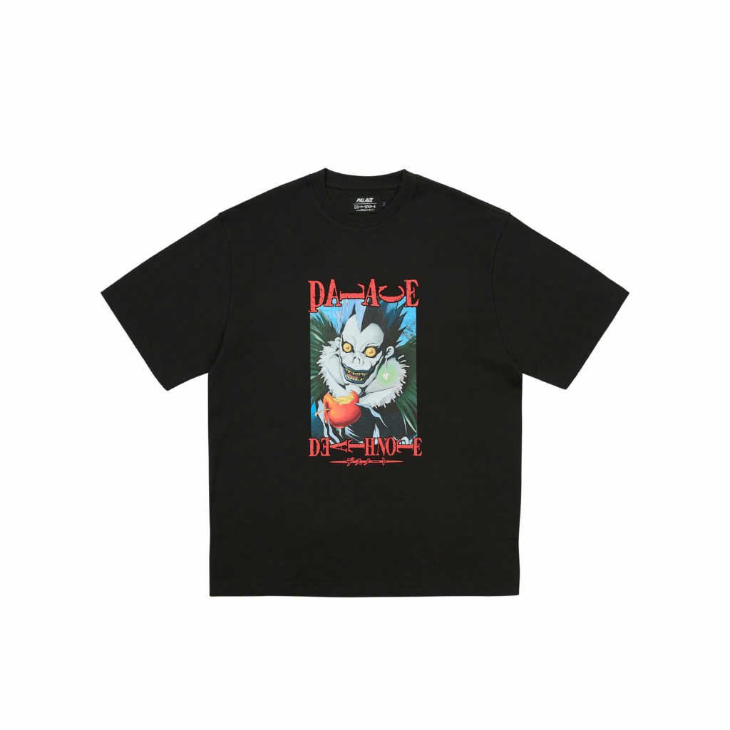 PALACE x Death Note SS25 Drop2 Black Tee