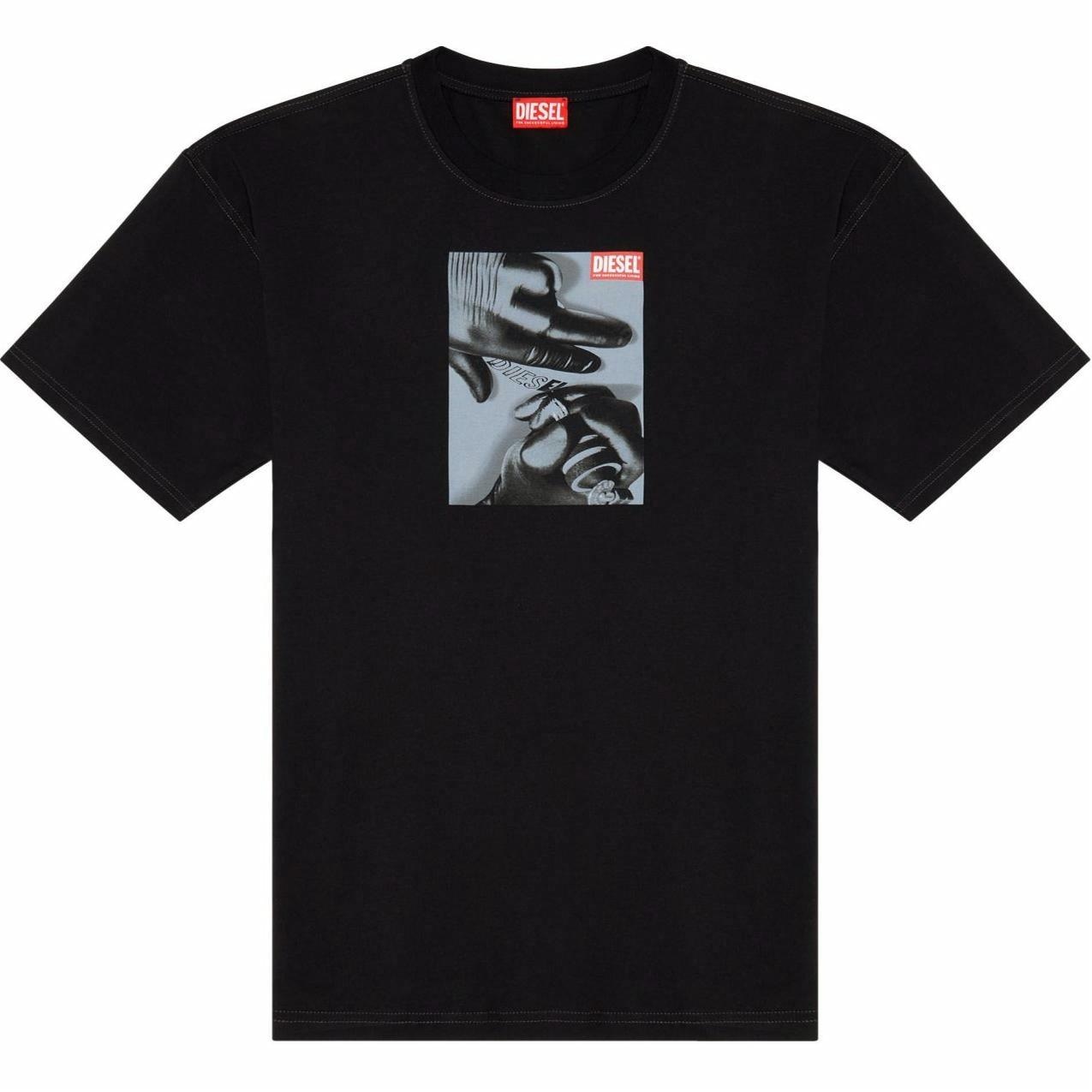 Футболка Diesel FW24 Black T-Shirt