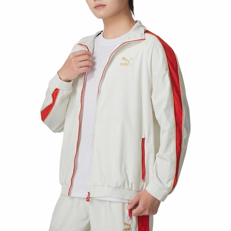Puma Colorblock Jacket White — фото 3