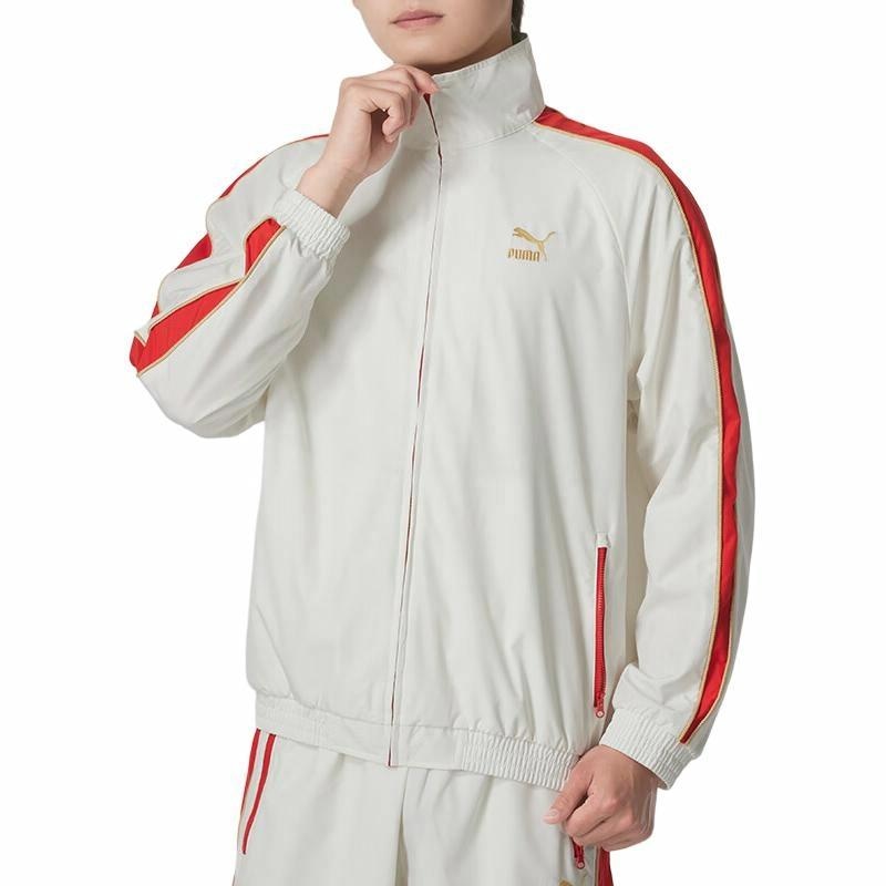 Puma Colorblock Jacket White — фото 5