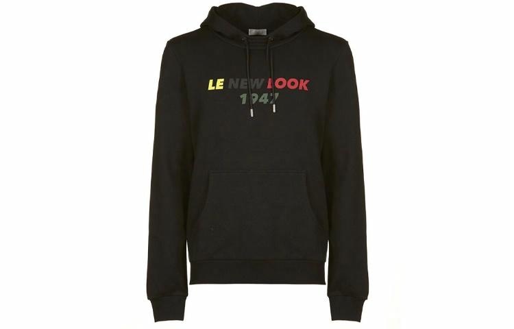 DIOR Letter Hoodie Black