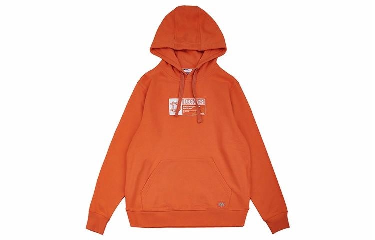 Dickies Logo Hoodie Orange
