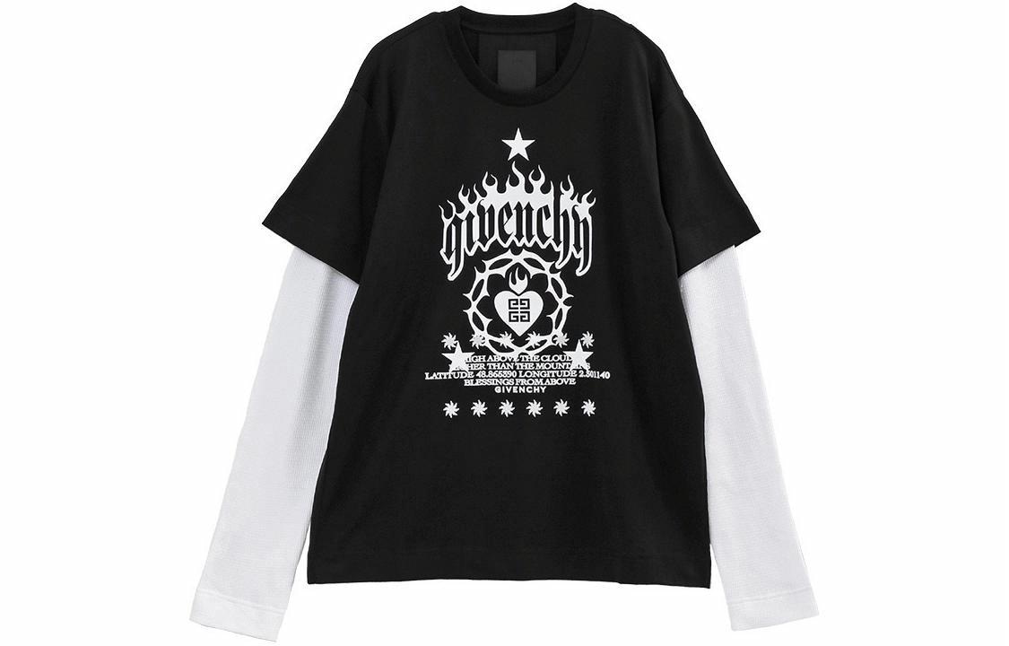 Givenchy/纪梵希 Givenchy SS24 Logo Long Sleeve T-Shirt