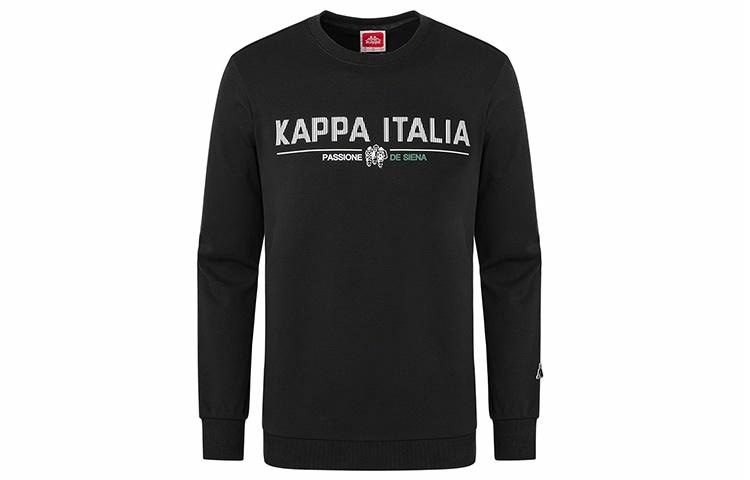 Kappa/卡帕 Kappa Letter Print Crewneck Sweatshirt