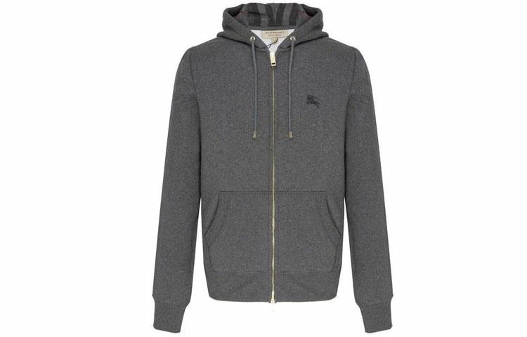 Burberry Logo Zip Hoodie