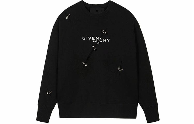 Худи Givenchy/纪梵希 Givenchy Logo Print Sweatshirt Black
