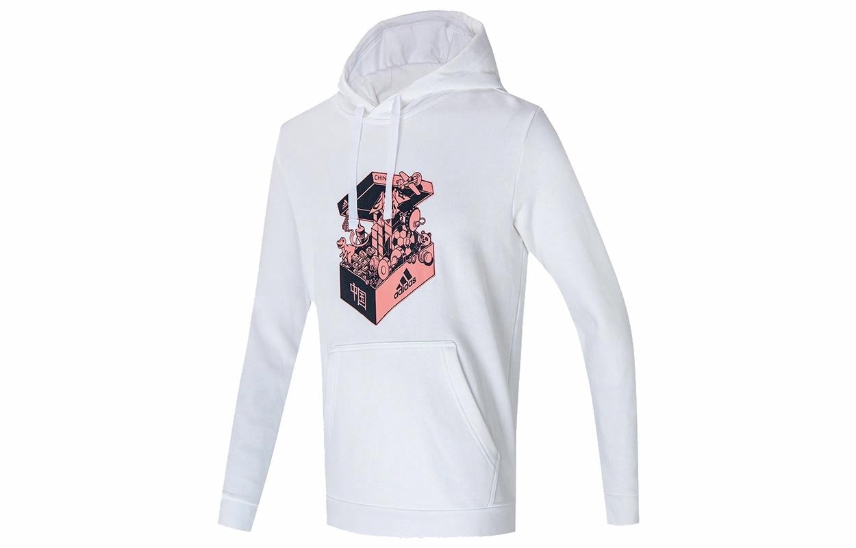Худи Adidas China Toys Hd White Hoodie
