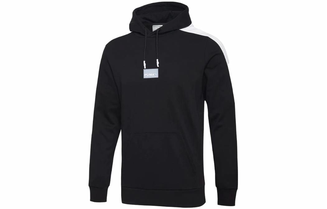 Худи Puma Colorblock Logo Hoodie Black