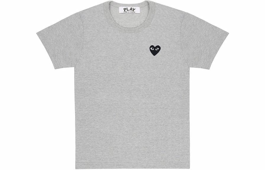 CDG Play SS24 Black Heart Crewneck T-Shirt