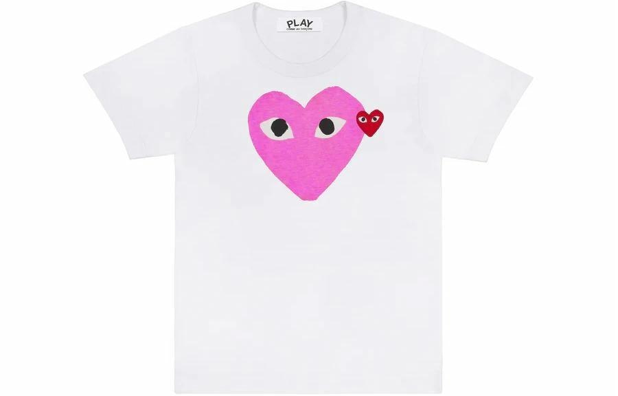 CDG Play SS24 Pink Tee