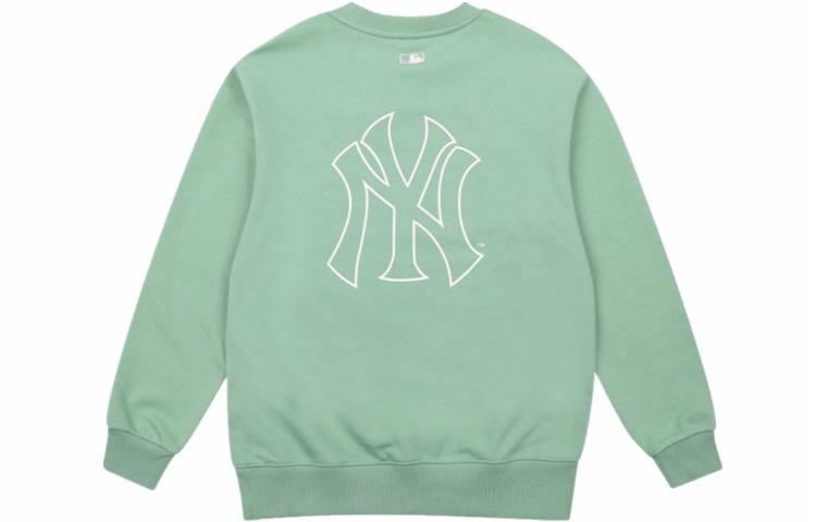 MLB Logo Print Pullover Green