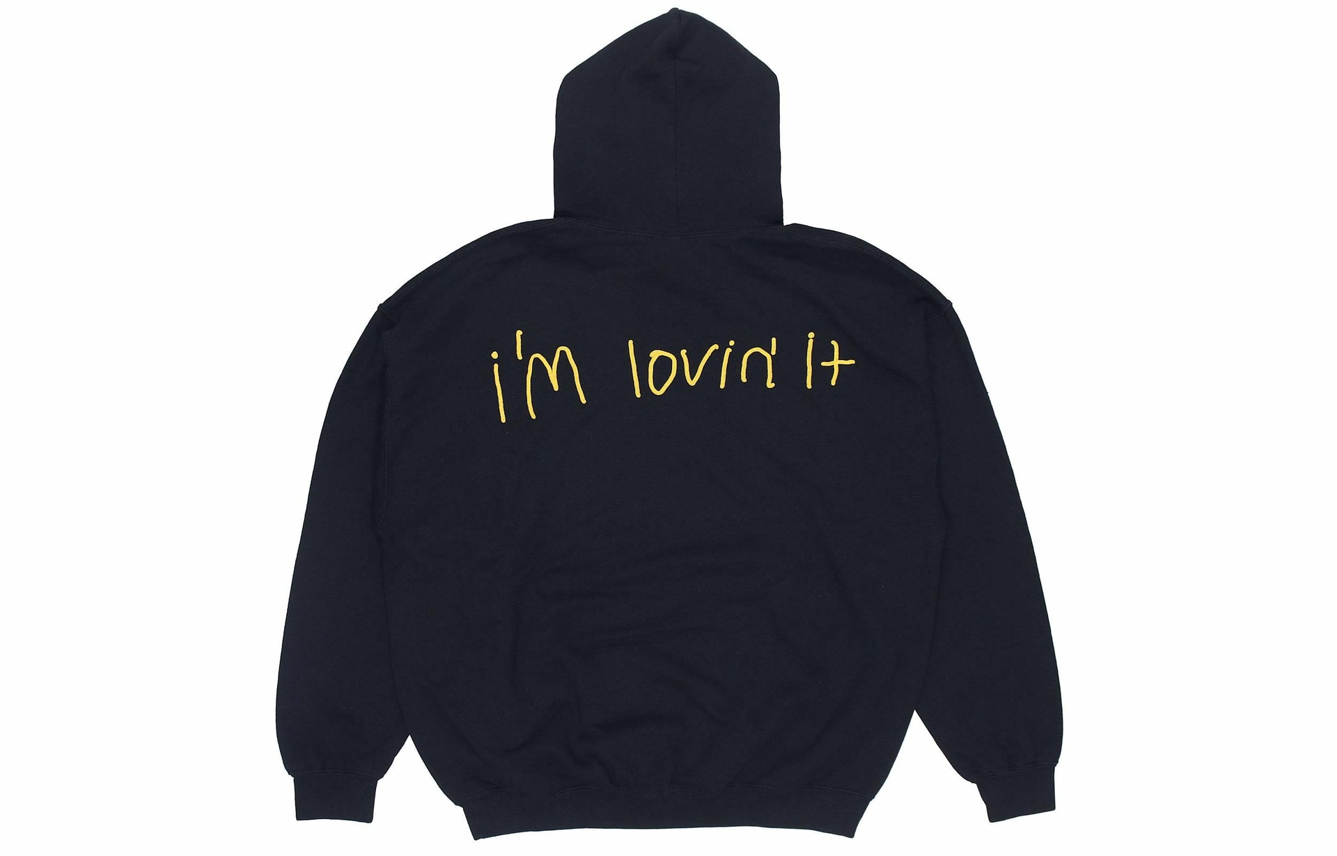 Travis Scott x McDonald's Hoodie Black