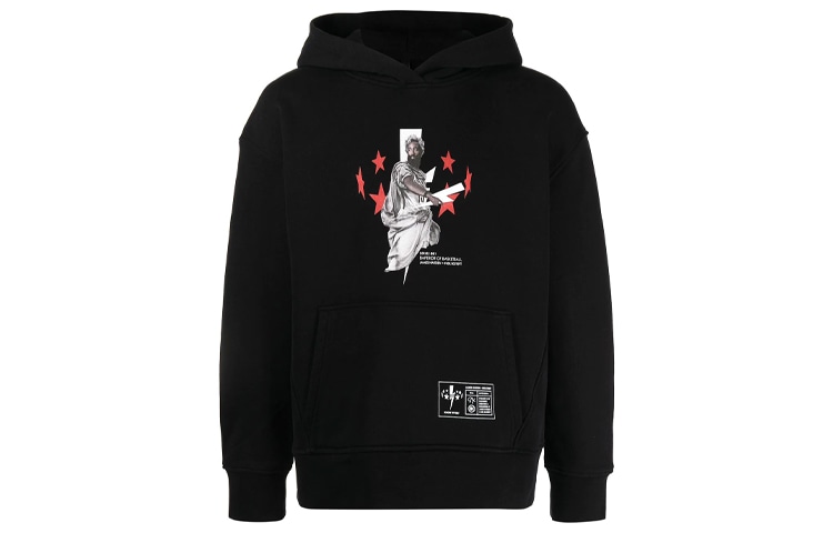 Худи Neil Barrett x James Harden Emperor Of Basketball Black Sweatshirt