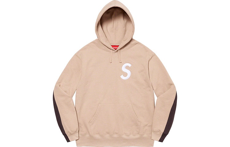 Supreme S Logo Split Hooded Sweatshirt — фото 10
