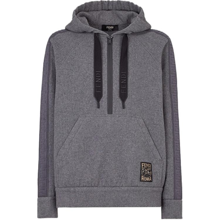 FENDI/芬迪 Fendi Hoodie Grey