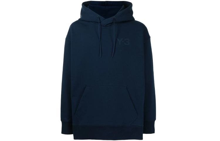 Худи Y-3 FW21 Logo Hoodie Navy