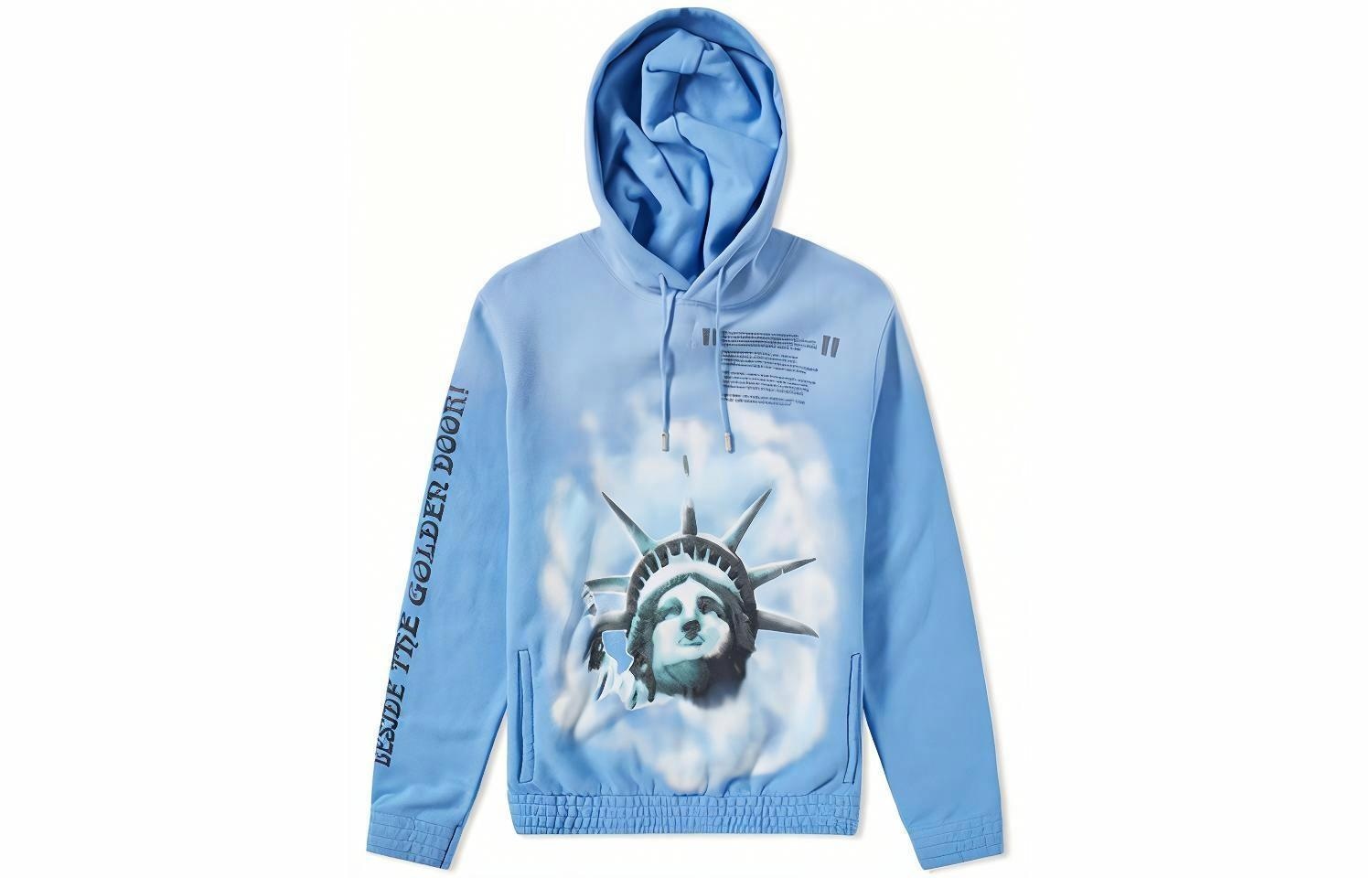 OFF-WHITE Statue of Liberty Blue