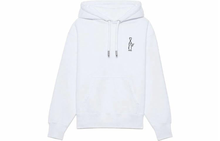 Худи AMIPARIS x Jean Jullien Hoodie White
