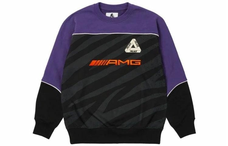 Худи PALACE x AMG Technical Crew Black