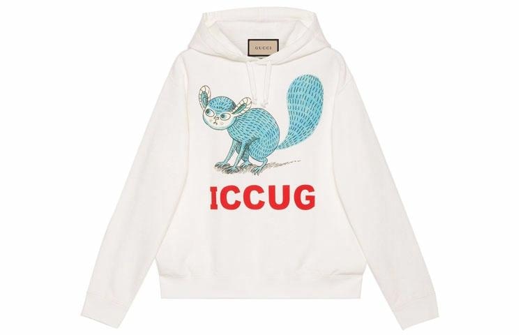 Худи Gucci x Freya Hartas FW21 Hoodie White
