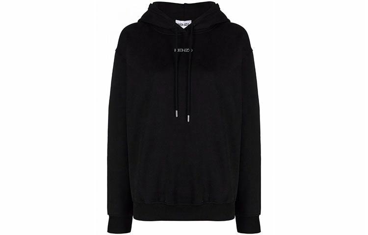 KENZO Logo Print Sweatshirt Black