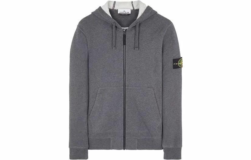 Худи Stone Island SS23 Logo Hoodie Smoke Grey
