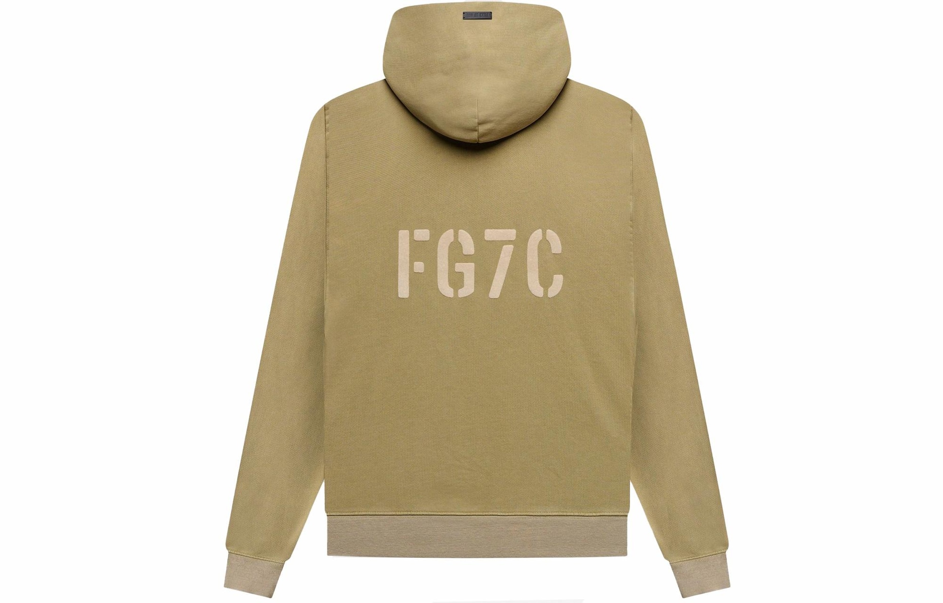 Худи Fear of God FG7C Hoodie Vintage Army Logo