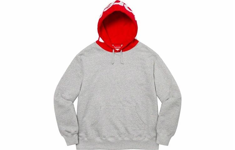 Supreme Contrast Hooded Sweatshirt