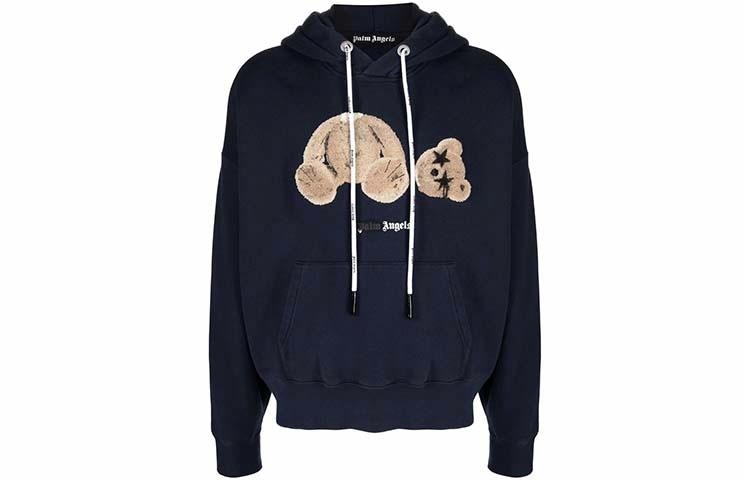 Худи Palm Angels Bear Print Sweatshirt