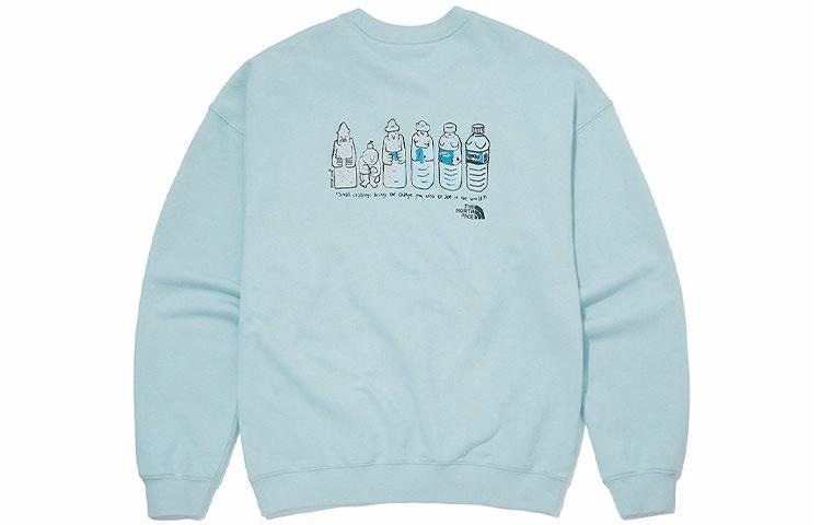 Худи The North Face Logo Crewneck Sweatshirt Blue