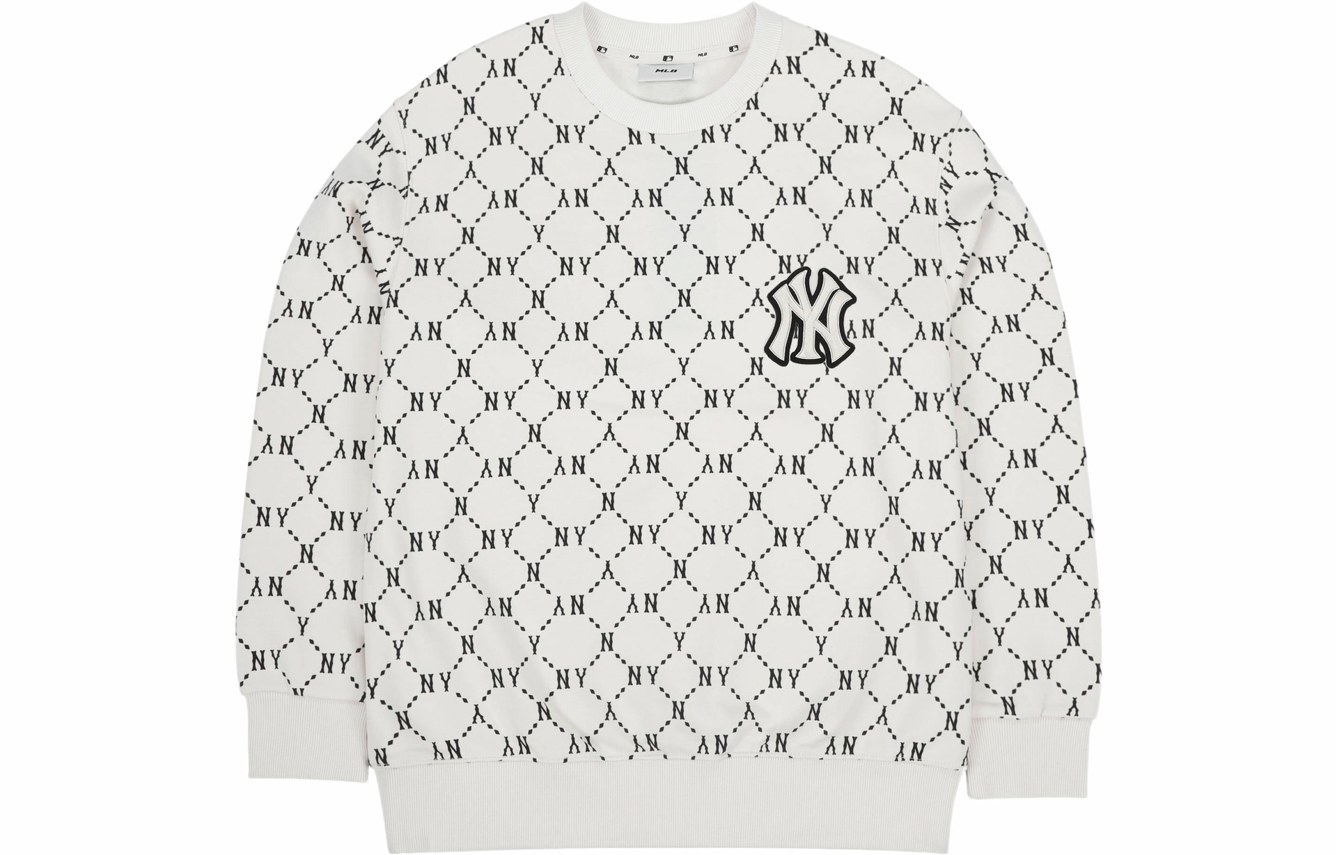 MLB Yankees Retro Crewneck Sweatshirt Cream