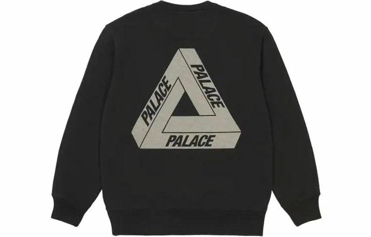 Худи PALACE FW21 Slub Crew Black Logo
