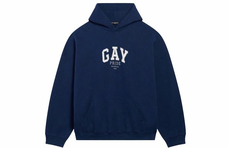 Balenciaga Pullover Sweatshirt Blue