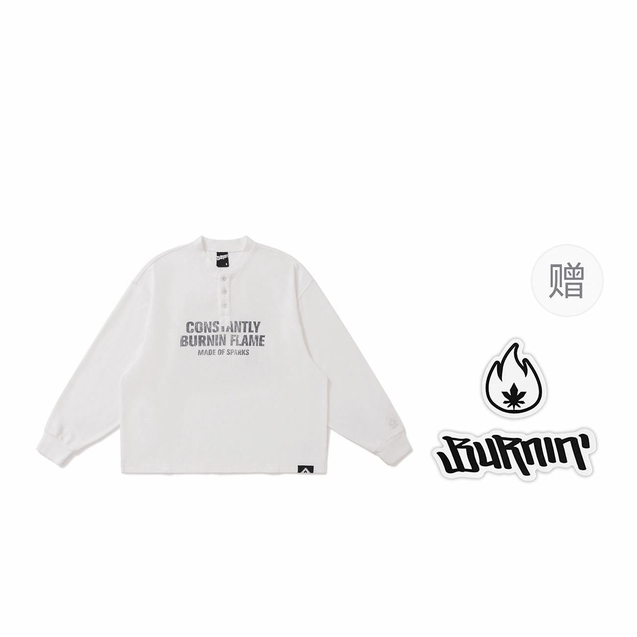 BURNIN 97'series SloganT