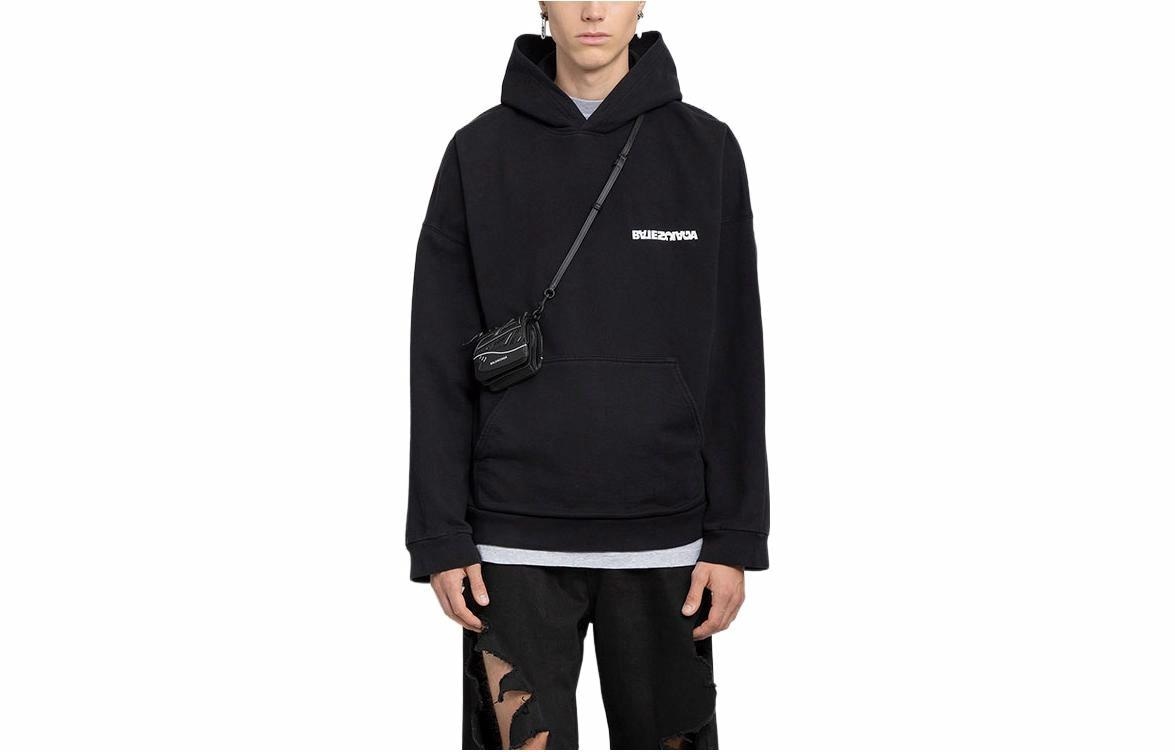 Худи Balenciaga Hoodie Black