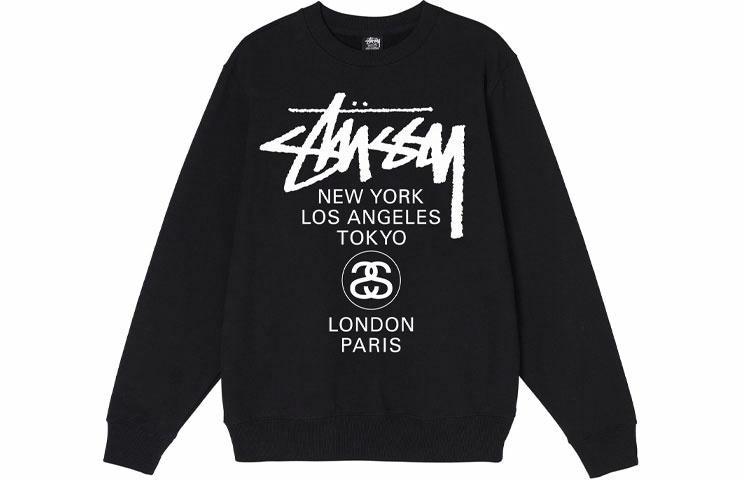 Stussy World Tour Crewneck Sweatshirt