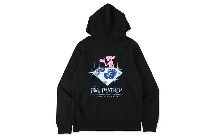 A BATHING APE BAPE x Pink Panther Logo Hoodie