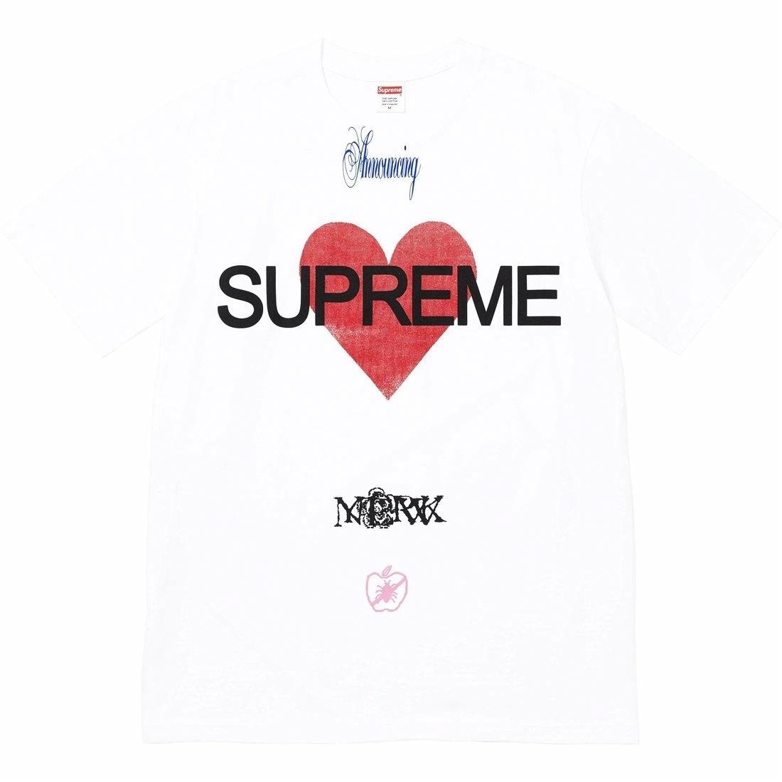 Supreme Announcing Tee
