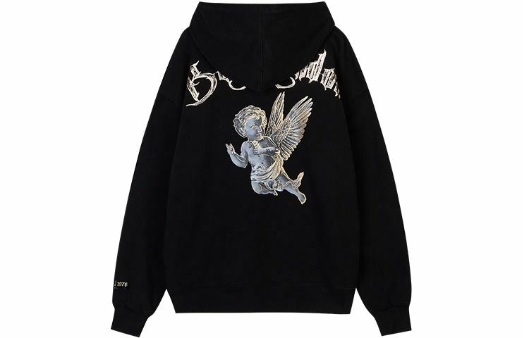 Boy London Angel Logo Hoodie Black